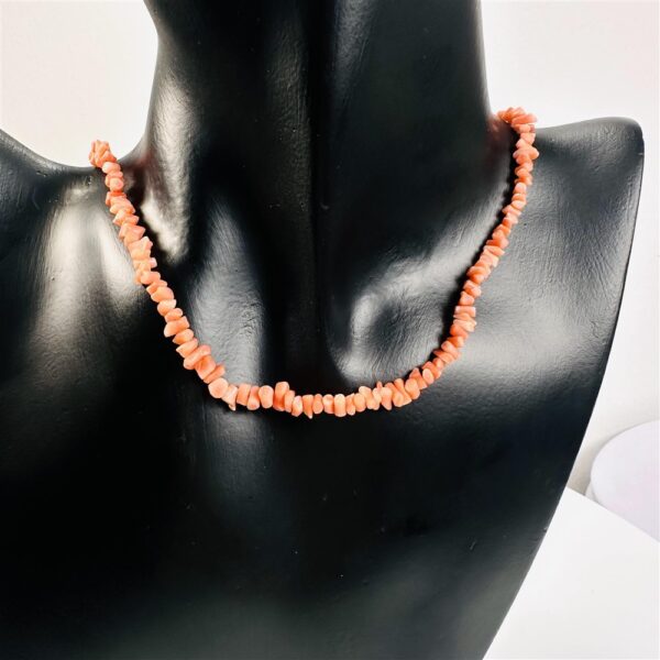2278-Dây chuyền nữ-Japanese Pink Coral deep sea necklace1