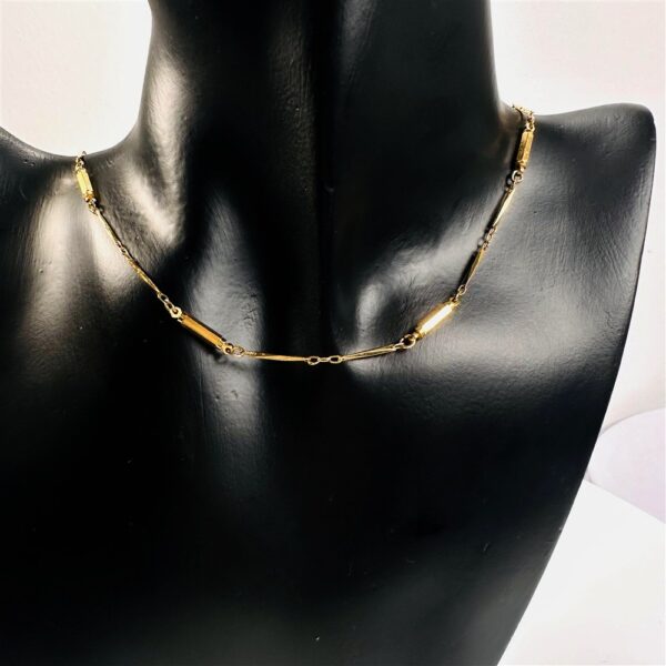 2298-Dây chuyền nữ-Gold color Magnetic steel necklace1