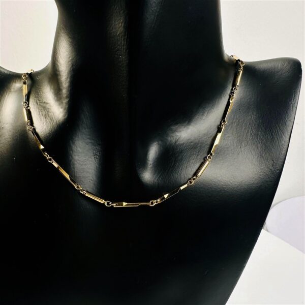 2297-Dây chuyền nữ-TDK gold color necklace1