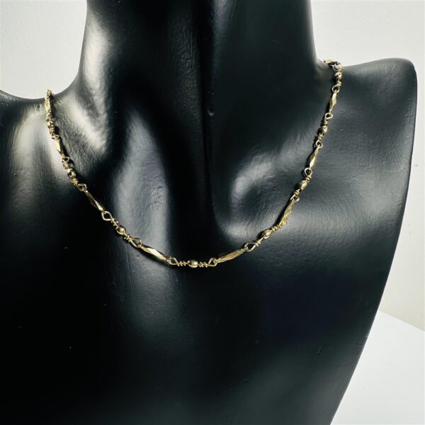 2296-Dây chuyền nữ-Gold color necklace1