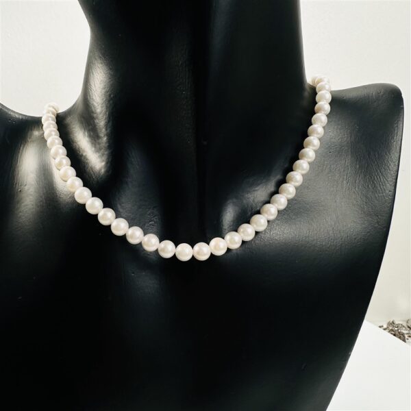 2274-Dây chuyền ngọc trai-Button freshwater pearl necklace9