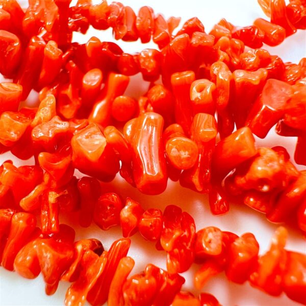 2281-Dây chuyền nữ-Natural red coral 2 strings necklace5