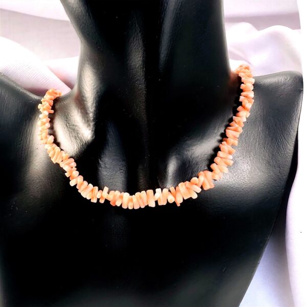 2277-Dây chuyền nữ-Japanese Pink Coral deep sea necklace1