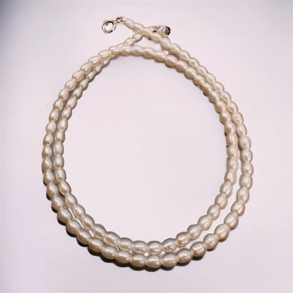 2275-Dây chuyền ngọc trai-Freshwater white pearl necklace0