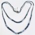 2289-Dây chuyền nữ-Swarovski blue crystal 2 strand necklace-Như mới2
