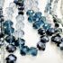 2289-Dây chuyền nữ-Swarovski blue crystal 2 strand necklace-Như mới5