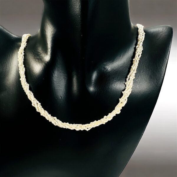 2287-Dây chuyền ngọc trai-Freshwater pearl 5 strands necklace1