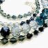 2289-Dây chuyền nữ-Swarovski blue crystal 2 strand necklace-Như mới6