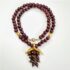 2302-Dây chuyền nữ-Wood grape pendant vintage necklace4