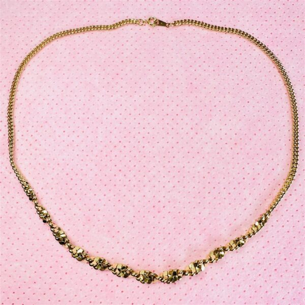 2308-Dây chuyền nữ-Gold filled (18KGF) necklace-Như mới2