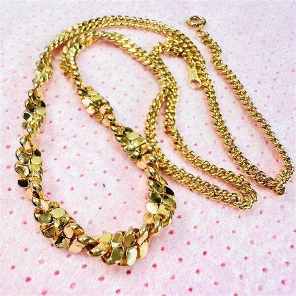 2308-Dây chuyền nữ-Gold filled (18KGF) necklace-Như mới3