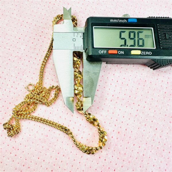 2308-Dây chuyền nữ-Gold filled (18KGF) necklace-Như mới7