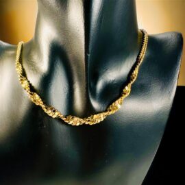 2308-Dây chuyền nữ-Gold filled (18KGF) necklace-Như mới
