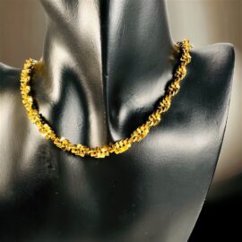 2307-Dây chuyền nữ-Gold color choker necklace-Như mới