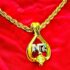 2294-Dây chuyền nữ-Nina Ricci gold plated & crystal necklace (Sao chép)0