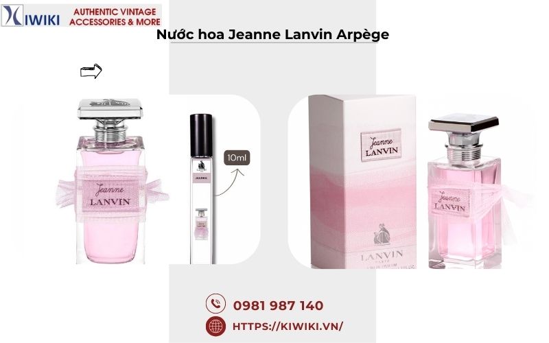 mùi hương nước hoa Jeanne Lanvin Arpège