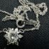 2435-Dây chuyền nữ-Silver & CZ gemstone necklace-Khá mới4