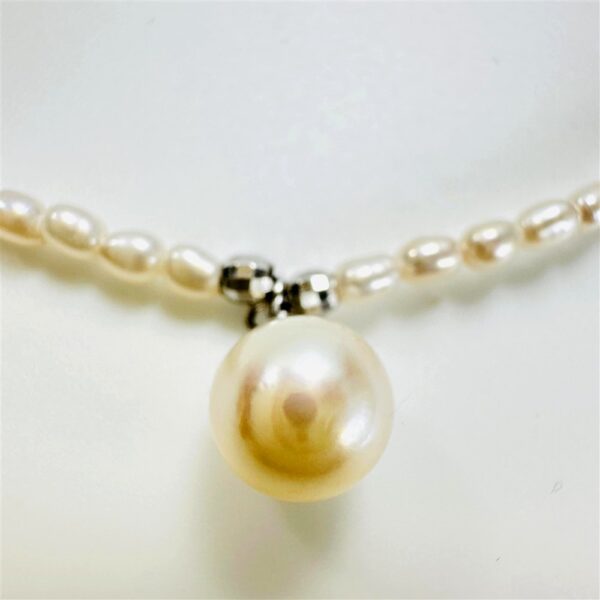 2436-Dây chuyền ngọc trai-Freshwater pearl necklace-Gần như mới3