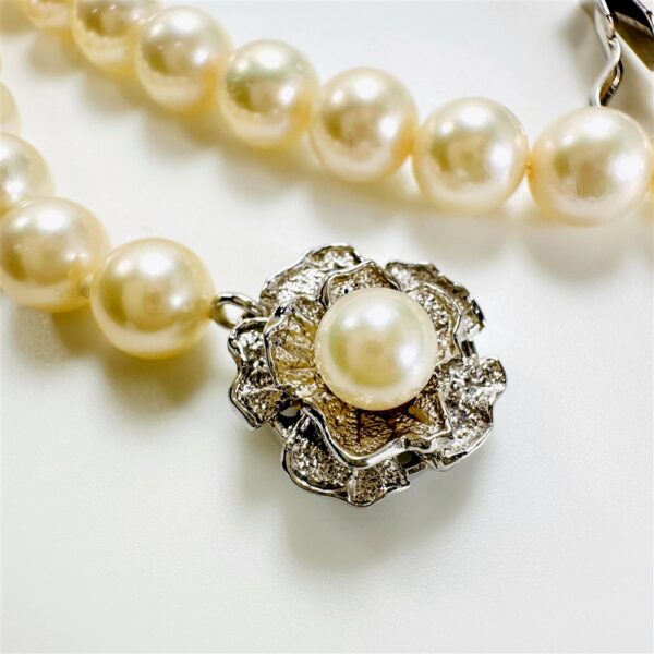 2440-Dây chuyền ngọc trai-Seawater pearl 7mm necklace-Khá mới7