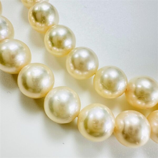 2440-Dây chuyền ngọc trai-Seawater pearl 7mm necklace-Khá mới5