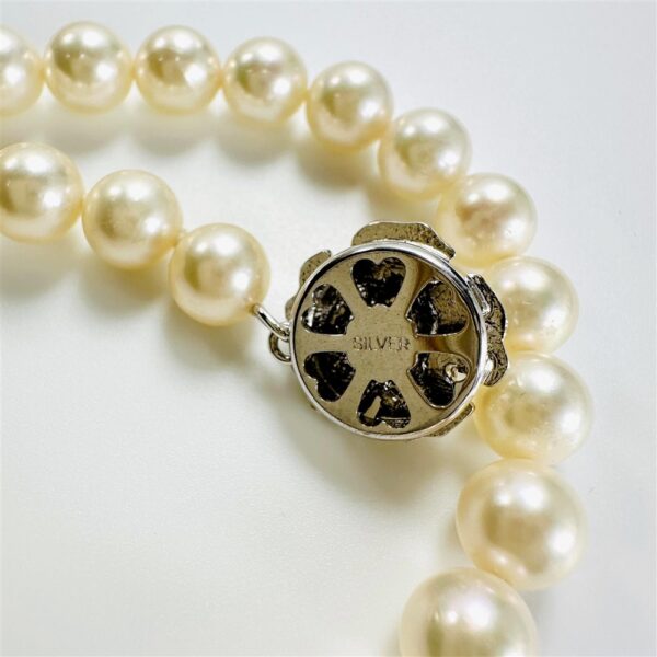 2440-Dây chuyền ngọc trai-Seawater pearl 7mm necklace-Khá mới8