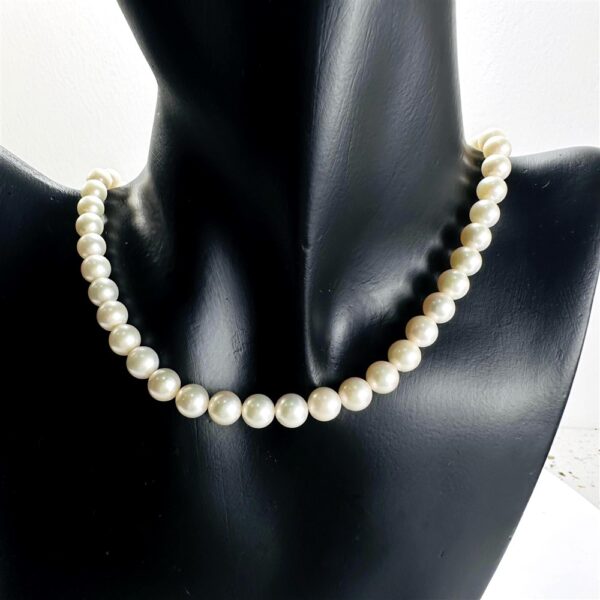2440-Dây chuyền ngọc trai-Seawater pearl 7mm necklace-Khá mới1