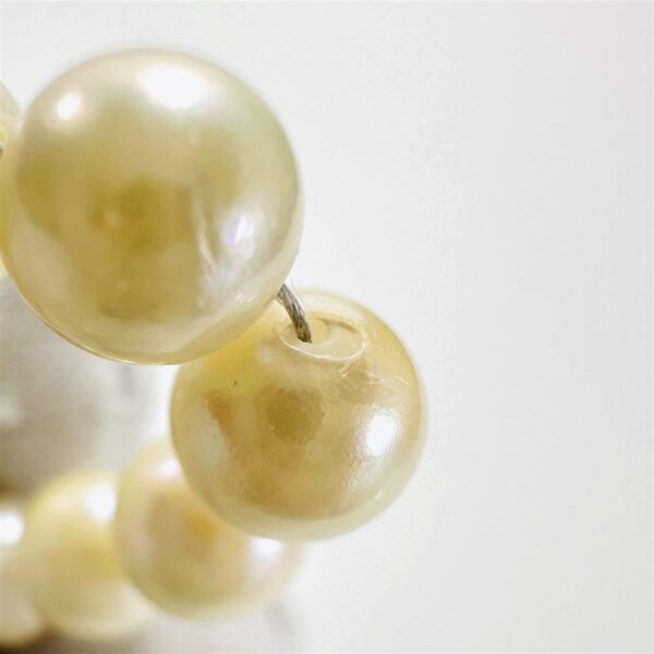 2438-Dây chuyền ngọc trai-Seawater pearl necklace & clip on Earrings-Như mới9