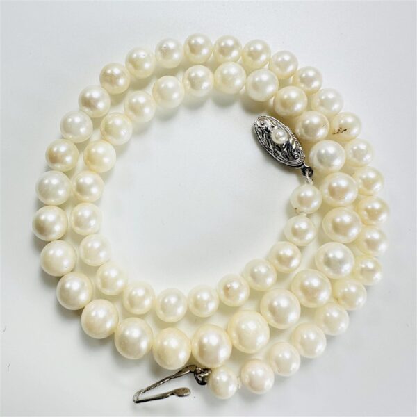 2439-Dây chuyền ngọc trai-Seawater pearl necklace-Khá mới3