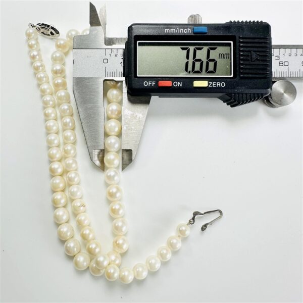 2439-Dây chuyền ngọc trai-Seawater pearl necklace-Khá mới9
