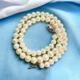 2439-Dây chuyền ngọc trai-Seawater pearl necklace-Khá mới