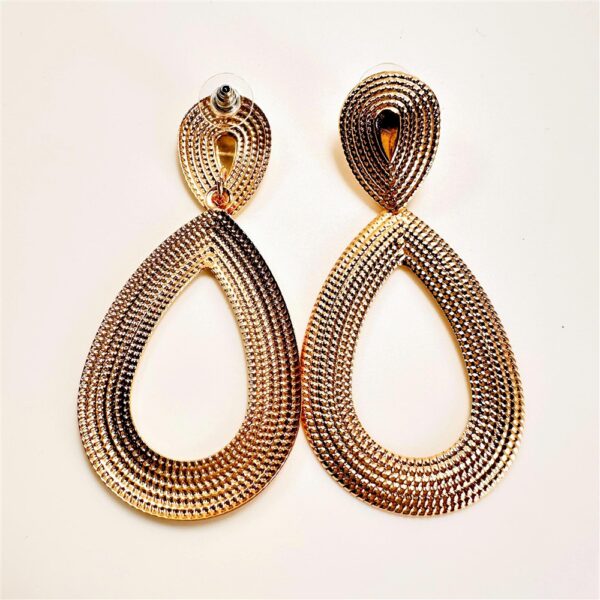 2408-Bông tai nữ-Copper color earrings-Mới/chưa sử dụng2