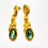 2429-Bông tai nữ-Gold color & faux gemstone earrings-Mới/chưa sử dụng2