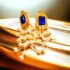 2407-Bông tai nữ-Gold tone & faux pearl earrings-Mới/chưa sử dụng0