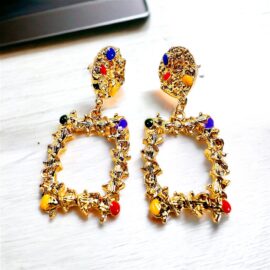 2426-Bông tai nữ-Gold color earrings-Mới/chưa sử dụng