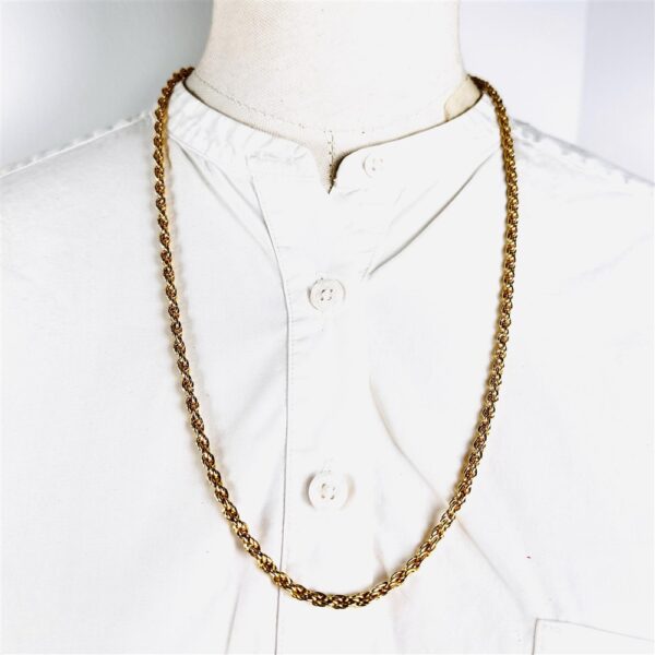 2310-Dây chuyền nữ-Gold color necklace-Như mới1