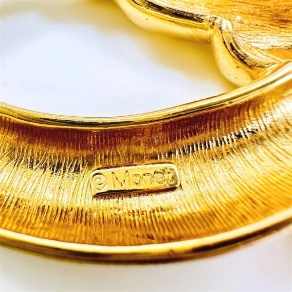 2357-Ghim cài áo-MONET gold plated brooch-Khá mới6