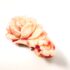 2347-Ghim cài áo/Mặt dây chuyền-Pink coral rose carved brooch-Khá mới4