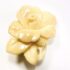 2393-Ghim cài áo-Flowers carved bone brooch-Khá mới3