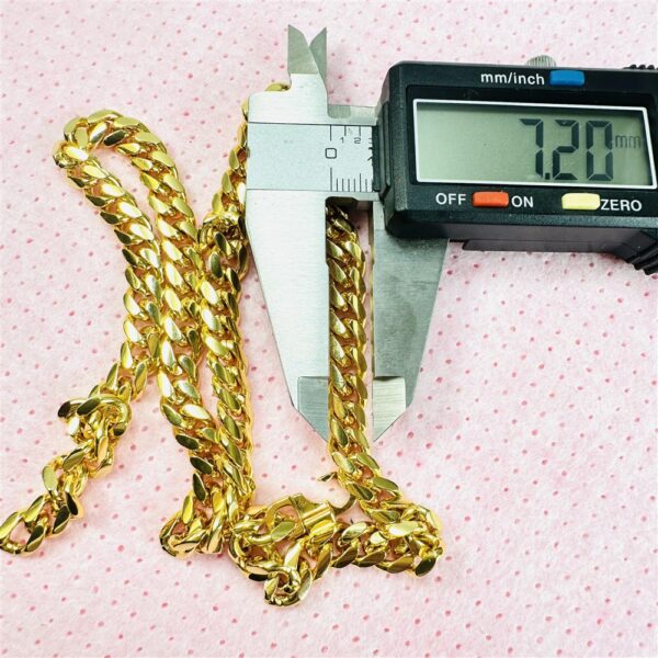 2309-Dây chuyền nam/nữ-Gold plated necklace-Như mới7