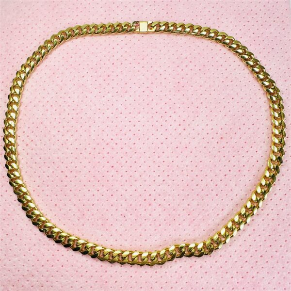 2309-Dây chuyền nam/nữ-Gold plated necklace-Như mới3
