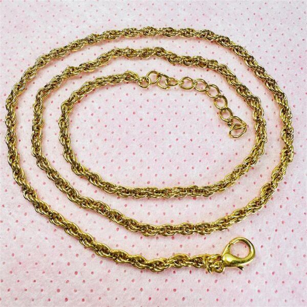 2310-Dây chuyền nữ-Gold color necklace-Như mới2