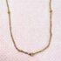 2311-Dây chuyền nữ-D’ORLAN gold color & crystal necklace-Như mới3