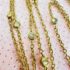 2311-Dây chuyền nữ-D’ORLAN gold color & crystal necklace-Như mới6