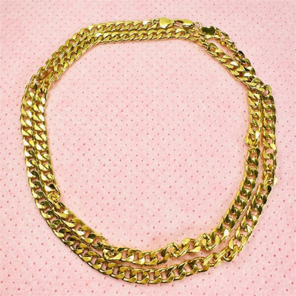 2313-Dây chuyền nữ-18K gold color necklace-Như mới2