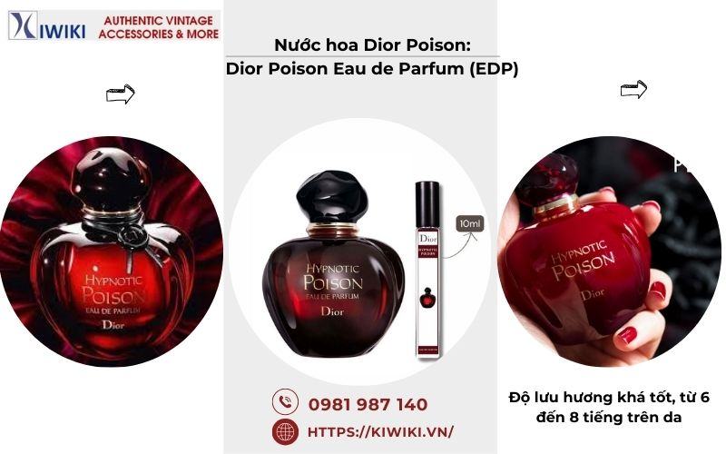 Nước hoa Dior Poison Eau de Parfum (EDP)