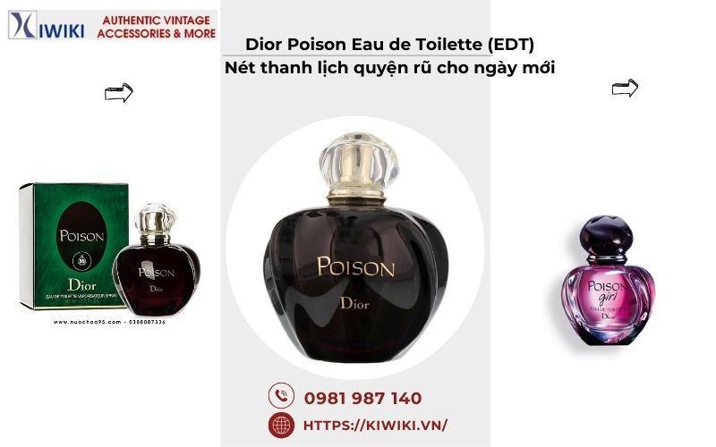 Nước hoa Dior Poison Eau de Toilette (EDT)