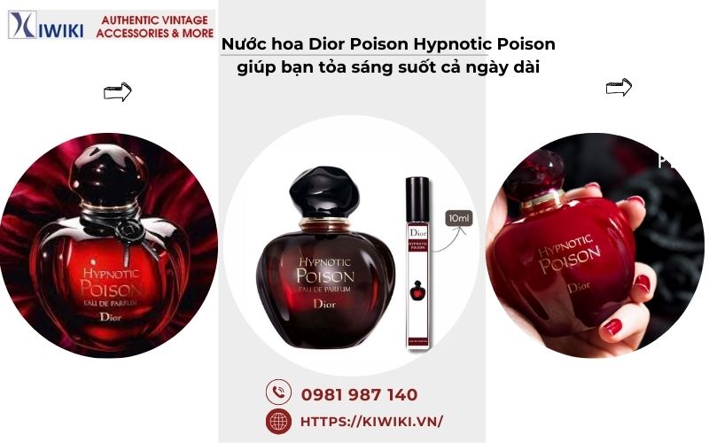 độ lưu hương của Nước hoa Dior Poison Hypnotic Poison