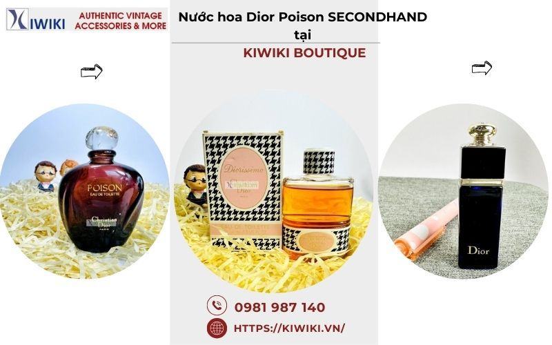 Nước hoa Dior Poison secondhand 