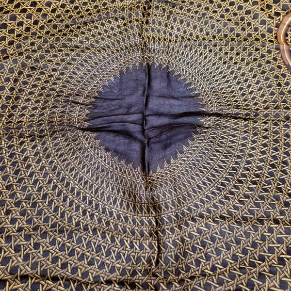 1297-Khăn lụa vuông-FERRE Couture silk scarf (~100cm x 100cm)2