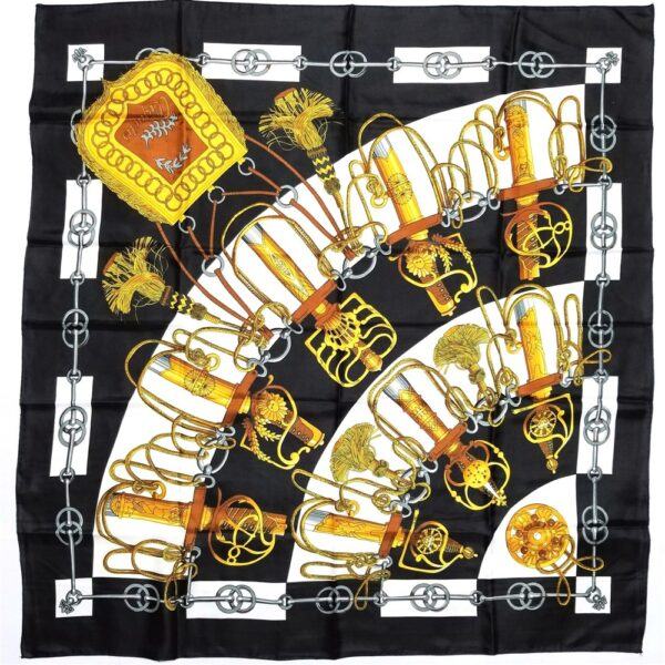 4905-Khăn vuông-Polyester scarf (~88cm x 88cm)-Gần như mới0